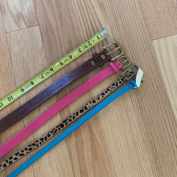 Lot of 4 J.Crew Belts - Picture 2 of 3